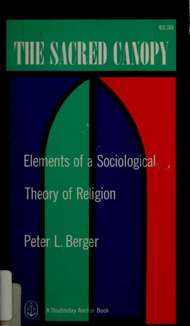 The sacred canopy cover