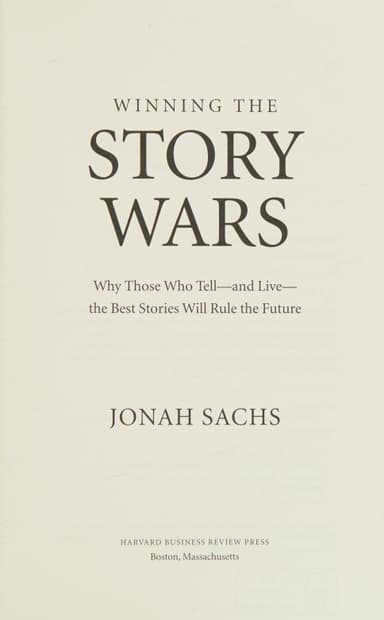 Winning the story wars cover