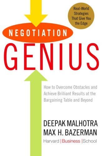 Negotiation Genius cover