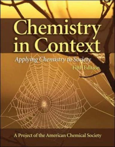 Chemistry in Context cover
