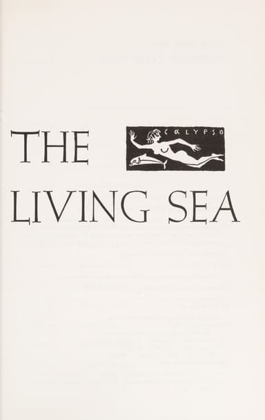 The Living Sea cover