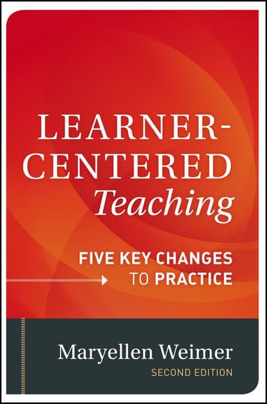 Learner-Centered Teaching cover