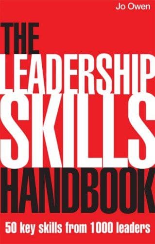 The leadership skills handbook cover