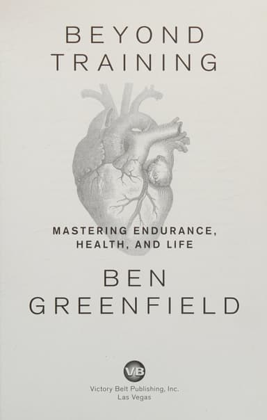 Beyond training cover