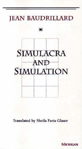 Simulacra and simulation cover