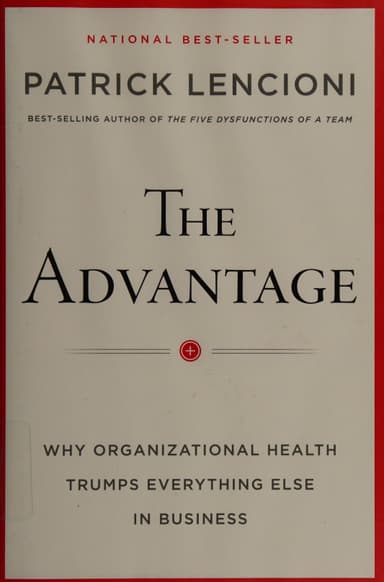 The Advantage cover