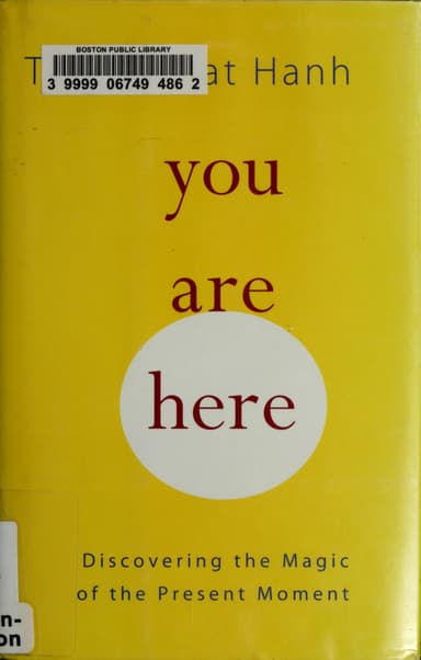 You are here cover
