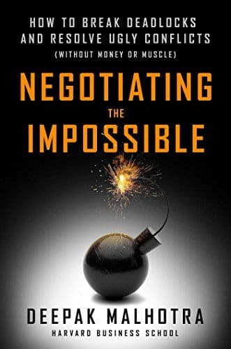 Negotiating the Impossible cover