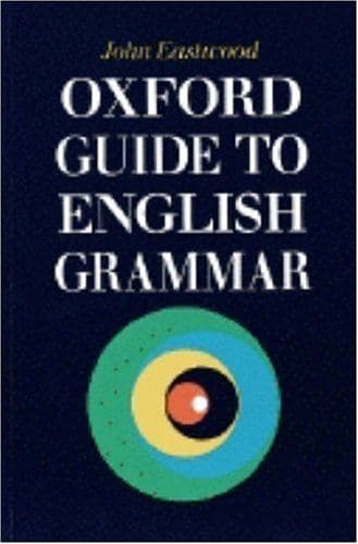 Oxford Guide to English Grammar cover