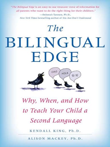 The bilingual edge cover