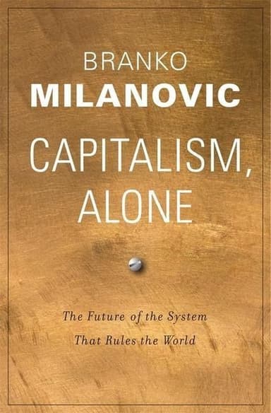 Capitalism, Alone cover