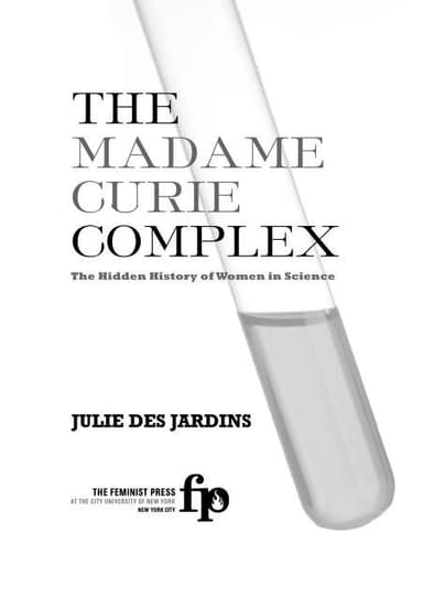 The Madame Curie complex cover