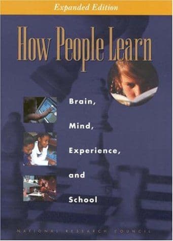 How People Learn: Brain, Mind, Experience, and School cover