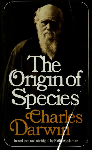 On the origin of species by means of natural selection cover