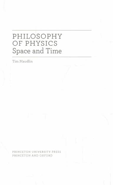 Philosophy of physics cover