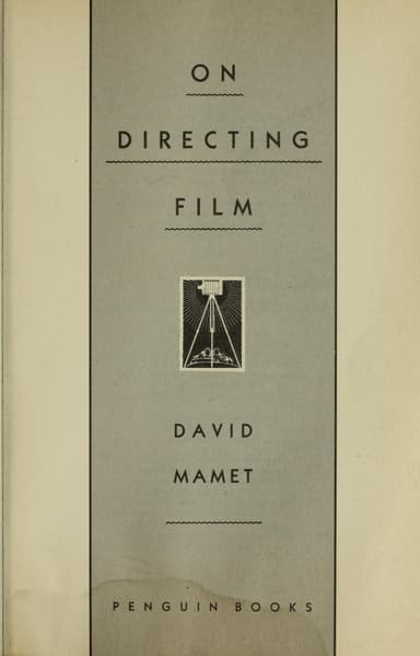 On directing film cover