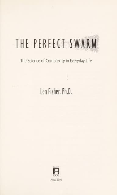 The perfect swarm cover