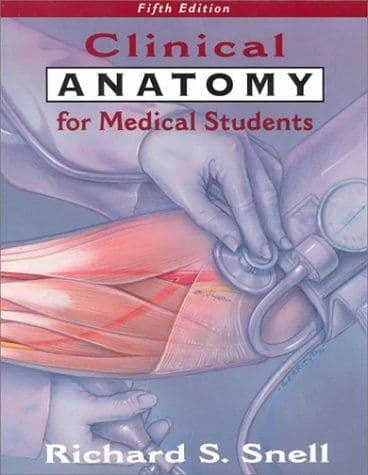 Clinical anatomy for medical students cover