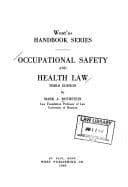 Occupational safety and health law cover