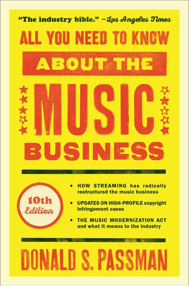 All You Need to Know About the Music Business cover