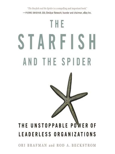 The starfish and the spider cover