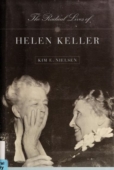 The radical lives of Helen Keller cover