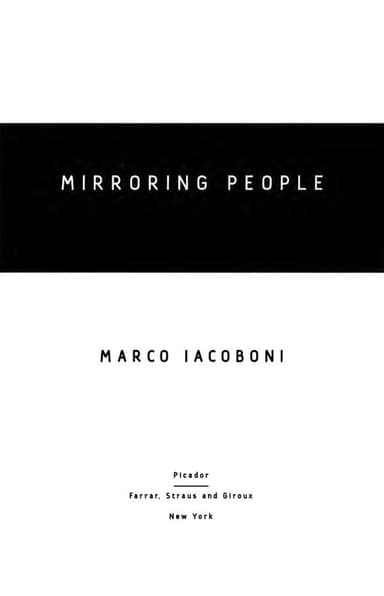 Mirroring people cover