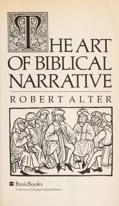 The art of biblical narrative cover