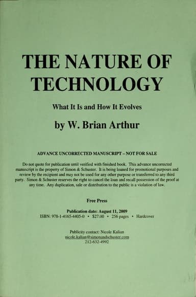 The nature of technology cover