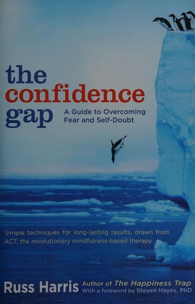The confidence gap cover