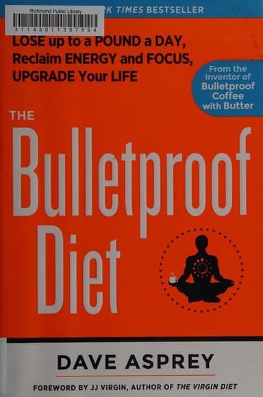 The bulletproof diet cover