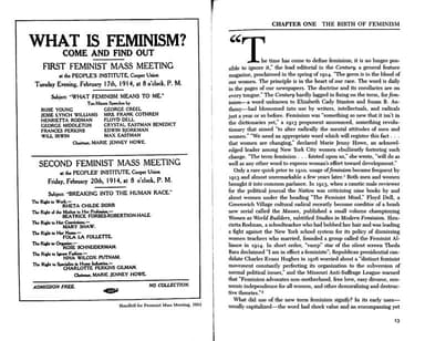 The grounding of modern feminism cover