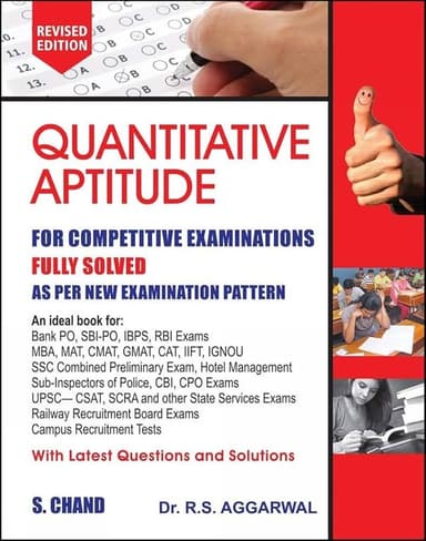 Quantitative Aptitude for Competitive Examinations cover