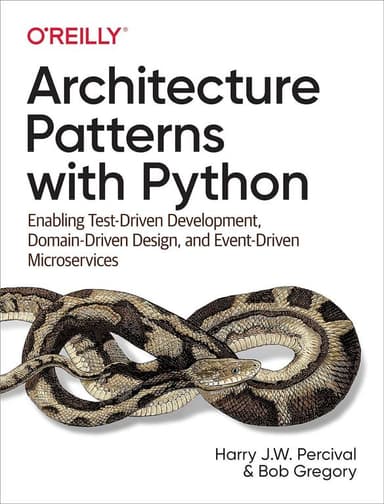 Architecture Patterns with Python cover