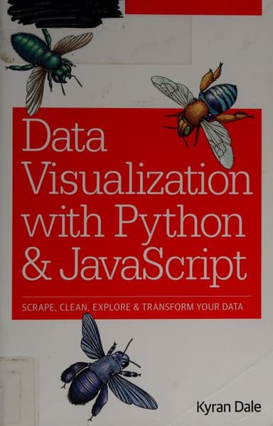 Data visualization with Python and JavaScript cover