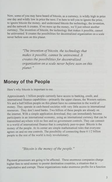 The Internet of money cover