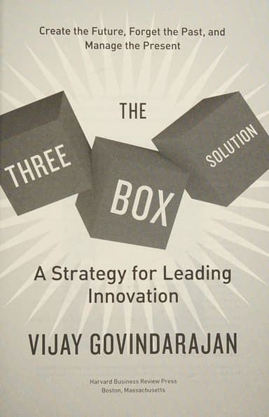 The three box solution cover