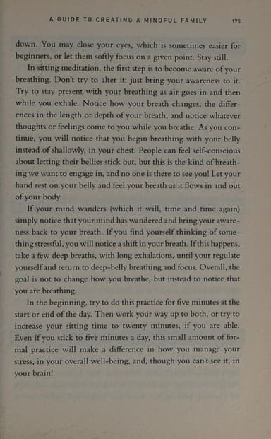 Mindful parenting cover