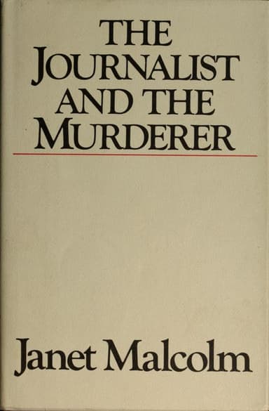 The journalist and the murderer cover