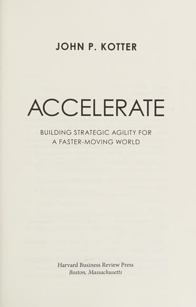 Accelerate cover