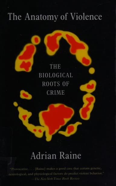 The anatomy of violence cover