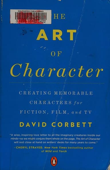 The art of character cover