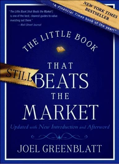 The little book that still beats the market cover
