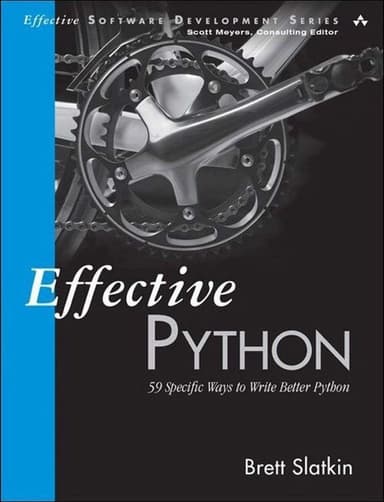 Effective Python cover