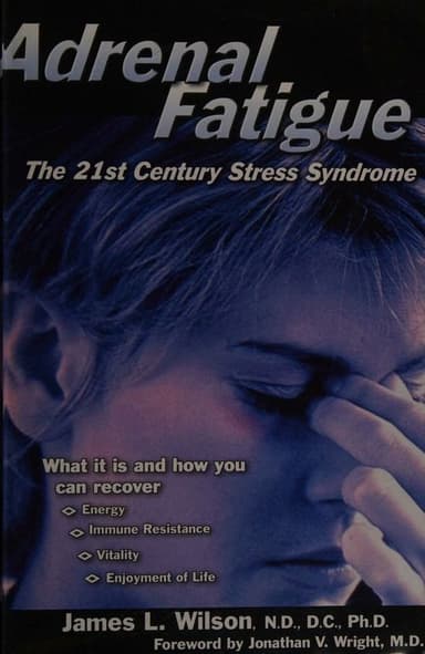 Adrenal Fatigue cover