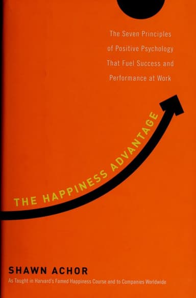The happiness advantage cover