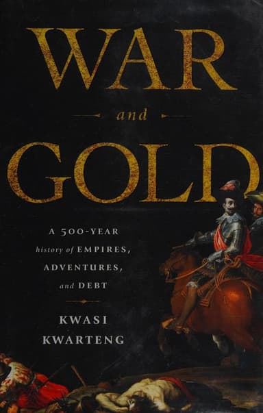 War and gold cover