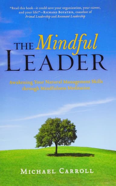 The mindful leader cover