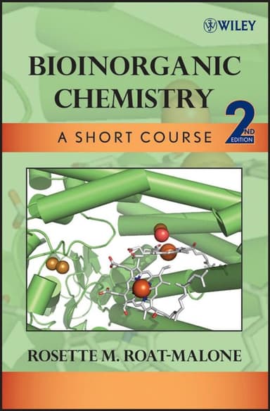 Bioinorganic chemistry cover