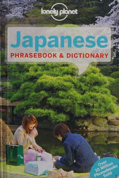 Japanese phrasebook & dictionary cover